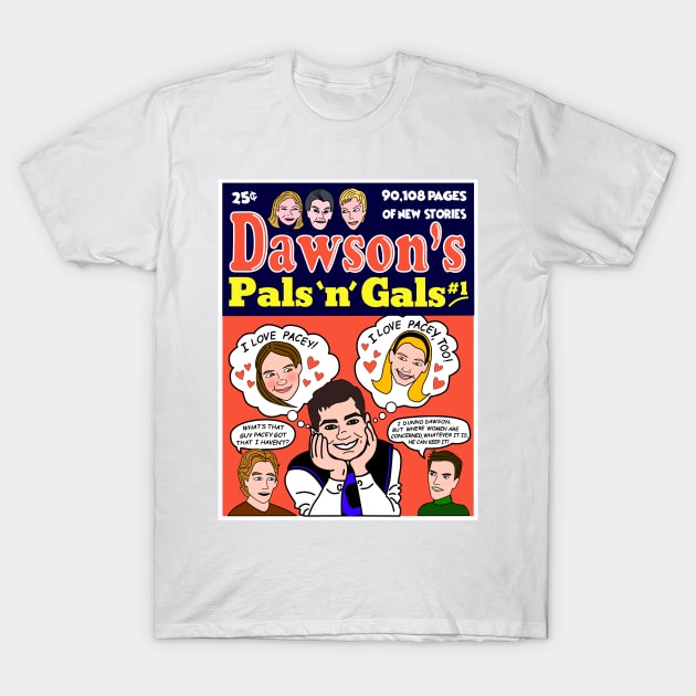 Dawson's Creek Pals n Gals, Archie-inspired T-Shirt by The Rewatch Podcast